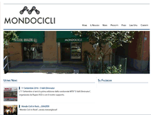Tablet Screenshot of mondocicli.com